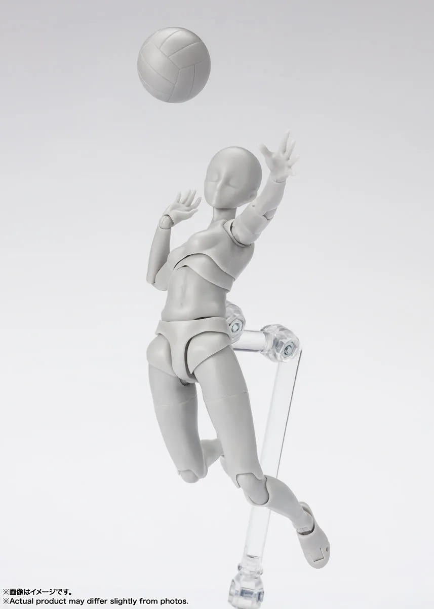 S.H.Figuarts Body-Chan -Sports- Edition DX Set (Gray Color Ver.)