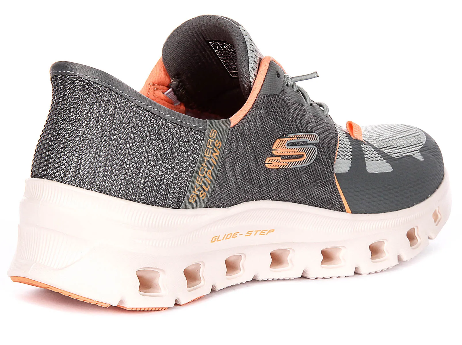 Skechers Glide-Step Pro In Grey Orange For Women