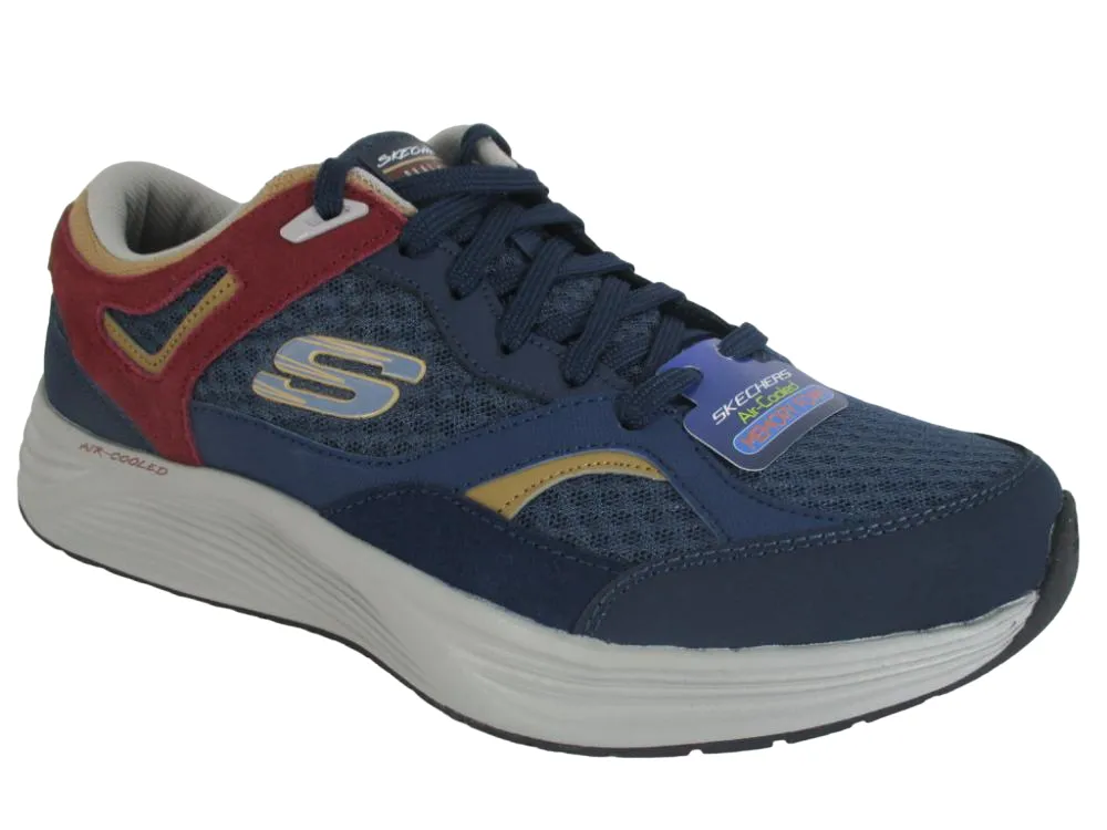 Skechers sneakers da uomo Skyline Alphaborne 52968 NVRD navy