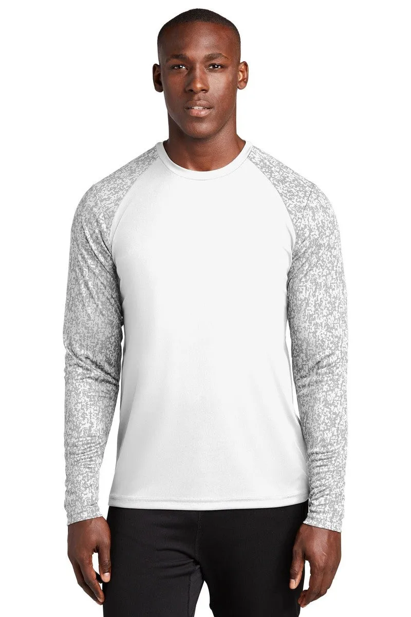 Sport-Tek ST460LS: Long Sleeve Digi Camo Tee