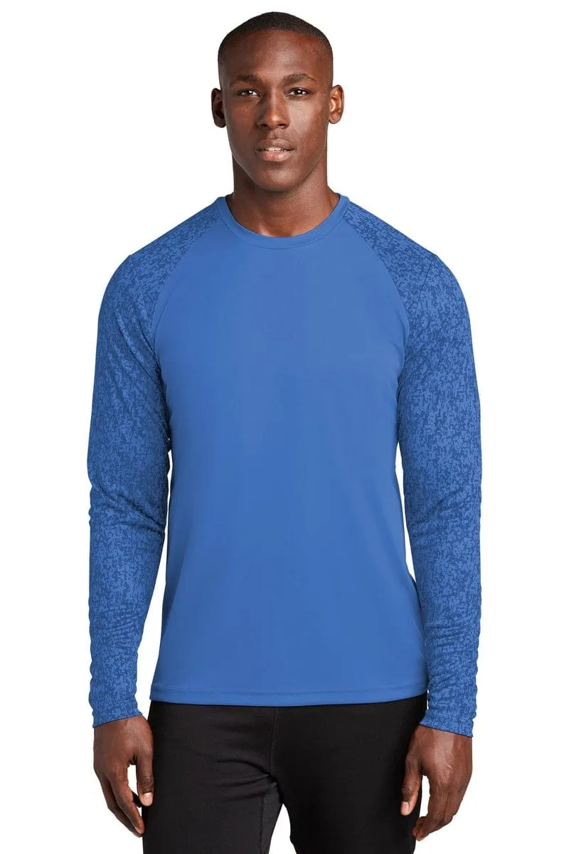 Sport-Tek ST460LS: Long Sleeve Digi Camo Tee