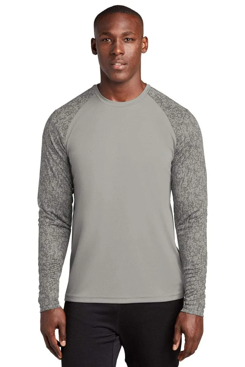 Sport-Tek ST460LS: Long Sleeve Digi Camo Tee