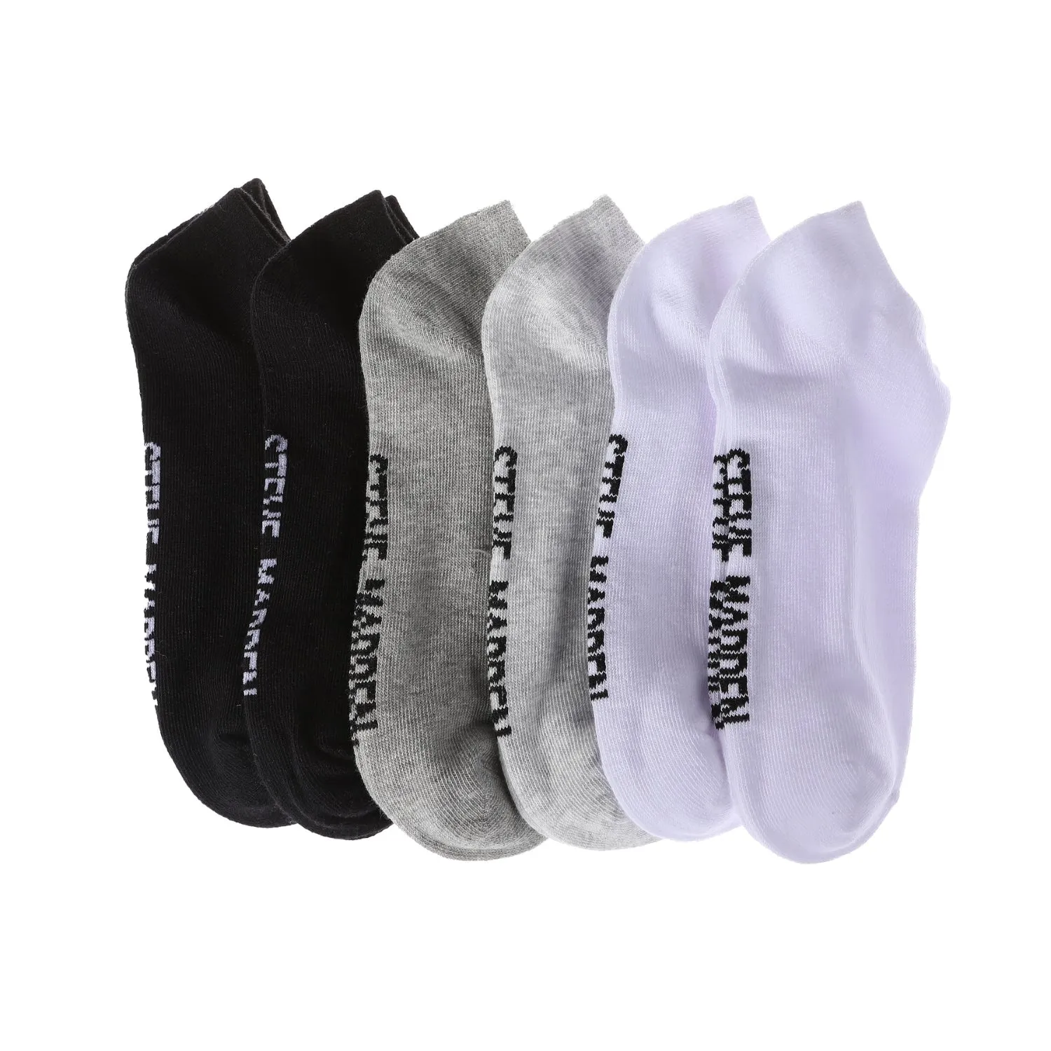 Steve Madden Women's 6, 8 and 10 Pairs Low Cut Cushioned Sneaker Ankle Socks Workout Running Sport Socks - Ankle Socks for Women