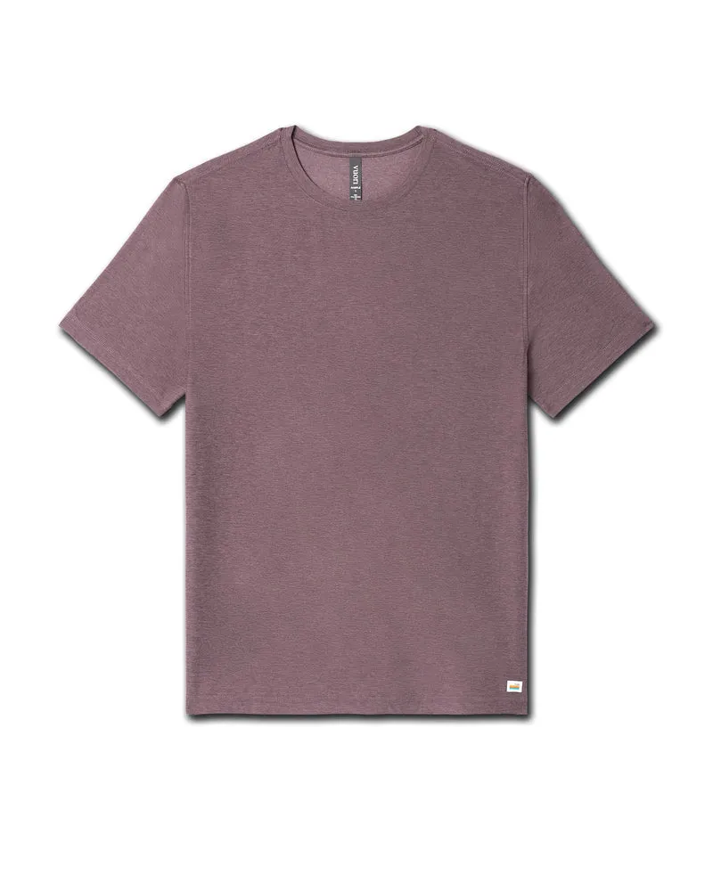 Strato Tech Tee: Elderberry Heather