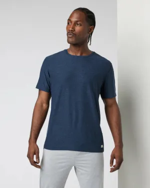 Strato Tech Tee: Navy Heather