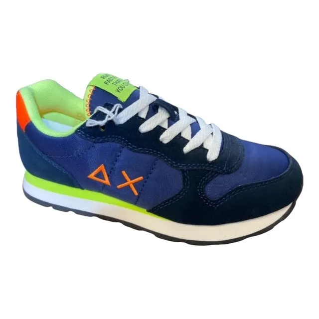 Sun68 Boy's Tom Fluo Z32302 07 navy-blue