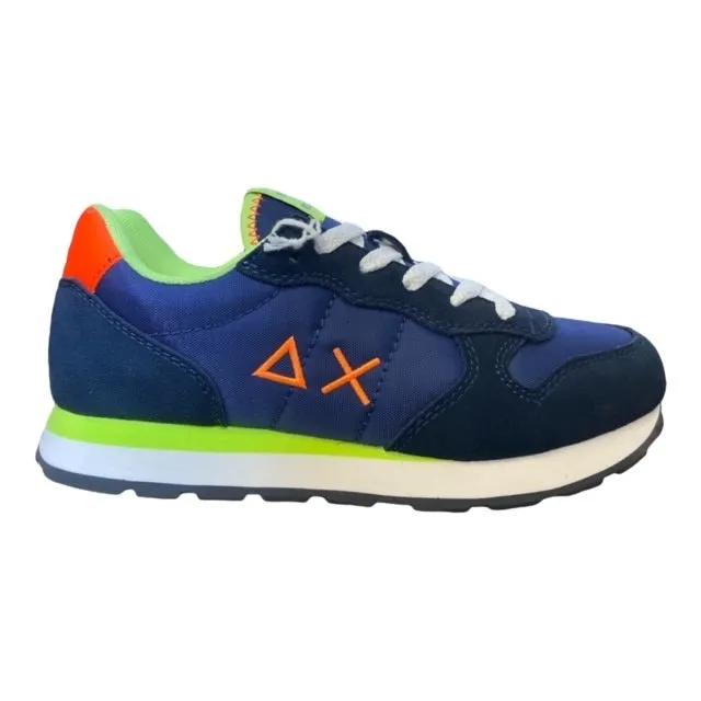 Sun68 Boy's Tom Fluo Z32302 07 navy-blue