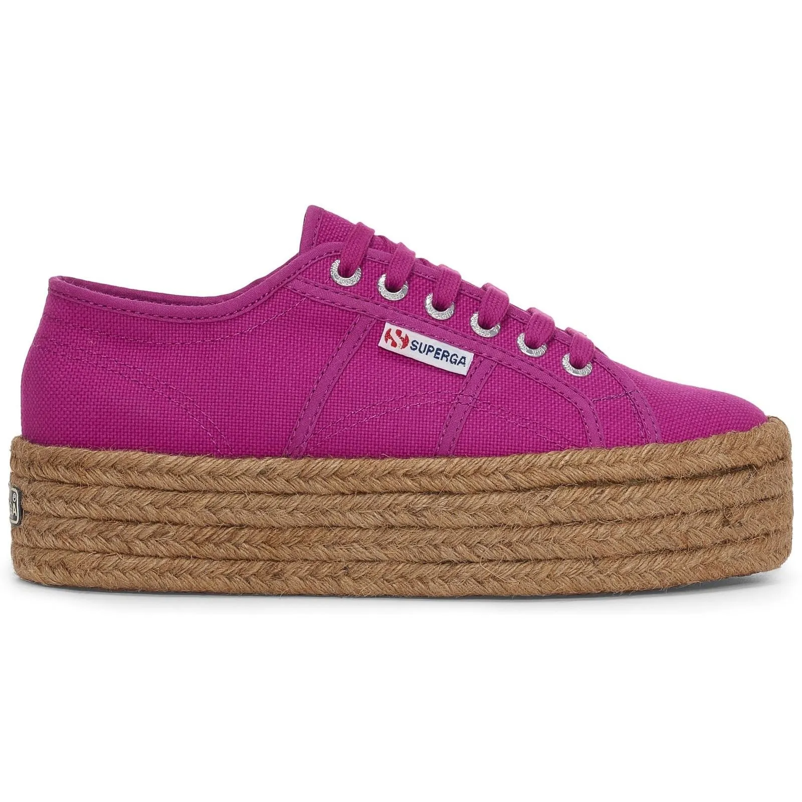 Superga 2790 Rope 100% Cotton Women's Violet Purple Trainers