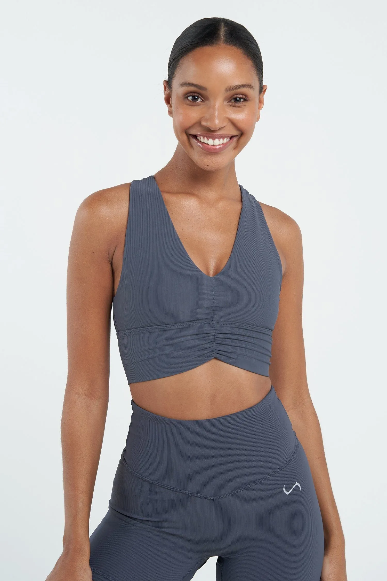 Tempo Ribbed Workout Sports Bra 2.0