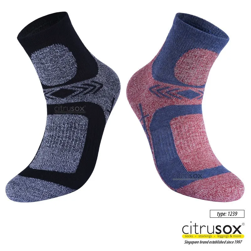 TicTacToe Sports Running Crew Socks