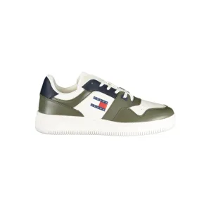 Tommy Hilfiger Green Polyester Sneaker