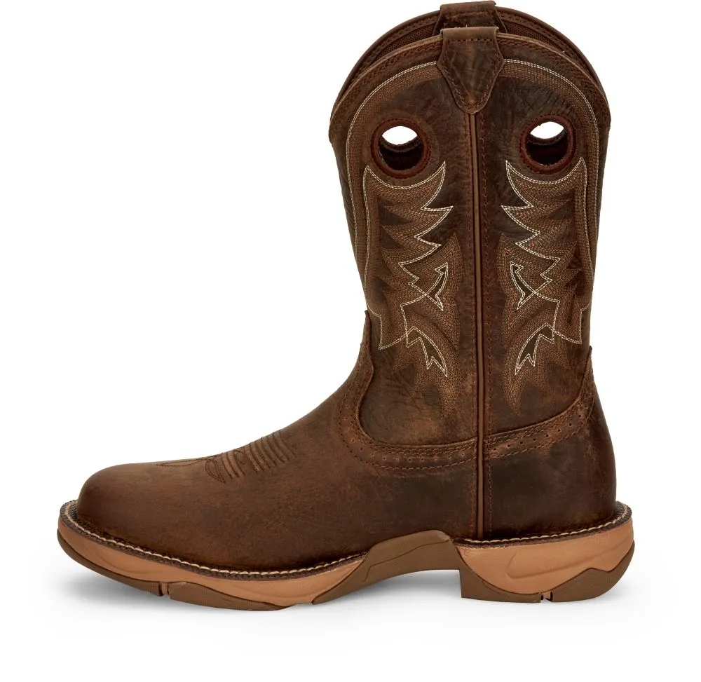 'Tony Lama' Men's 11" River EH Western Round Toe - Brown