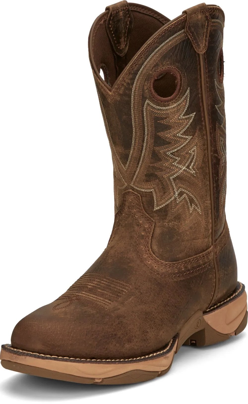 'Tony Lama' Men's 11" River EH Western Round Toe - Brown