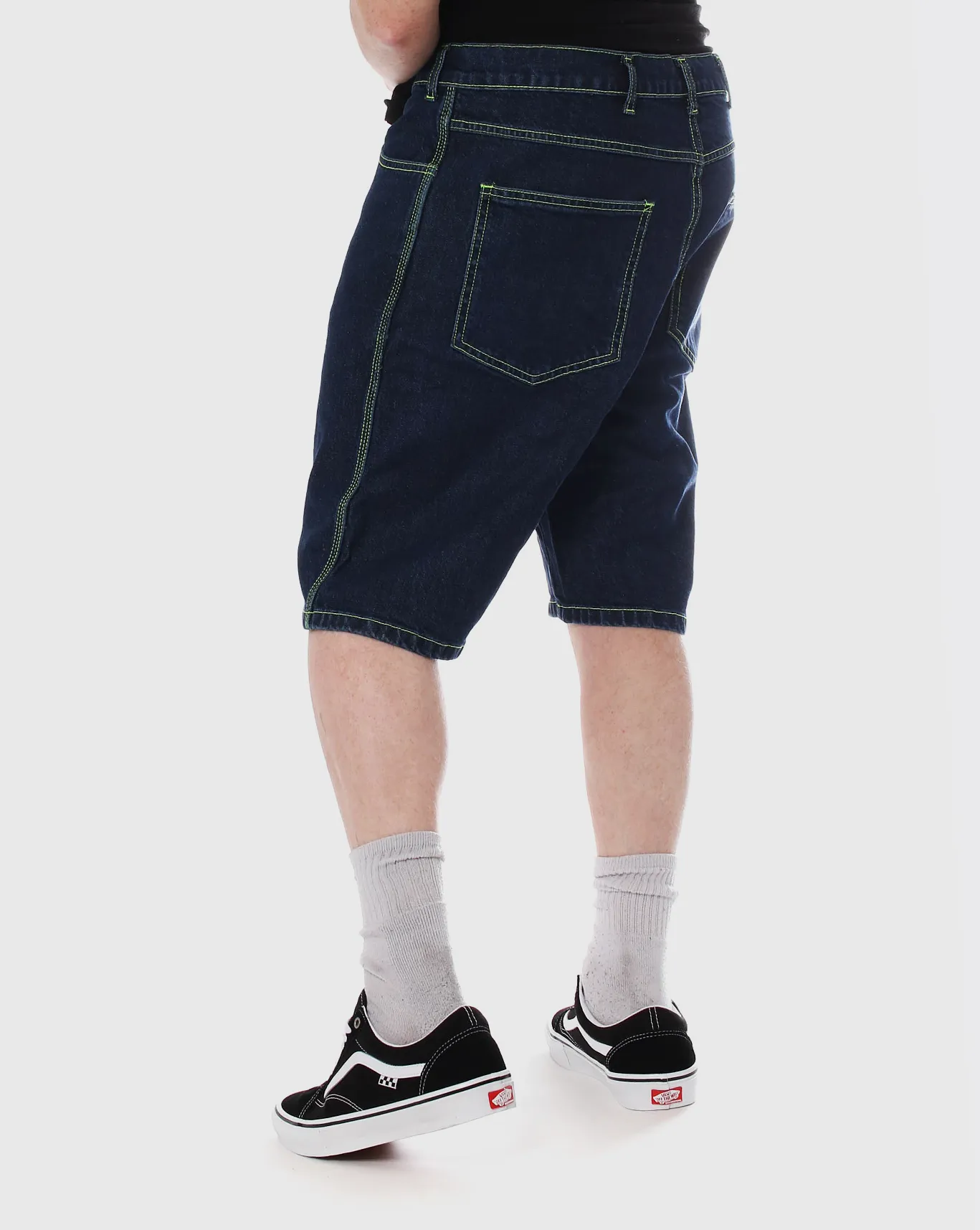 Trainers Baggy Denim Short - Indigo