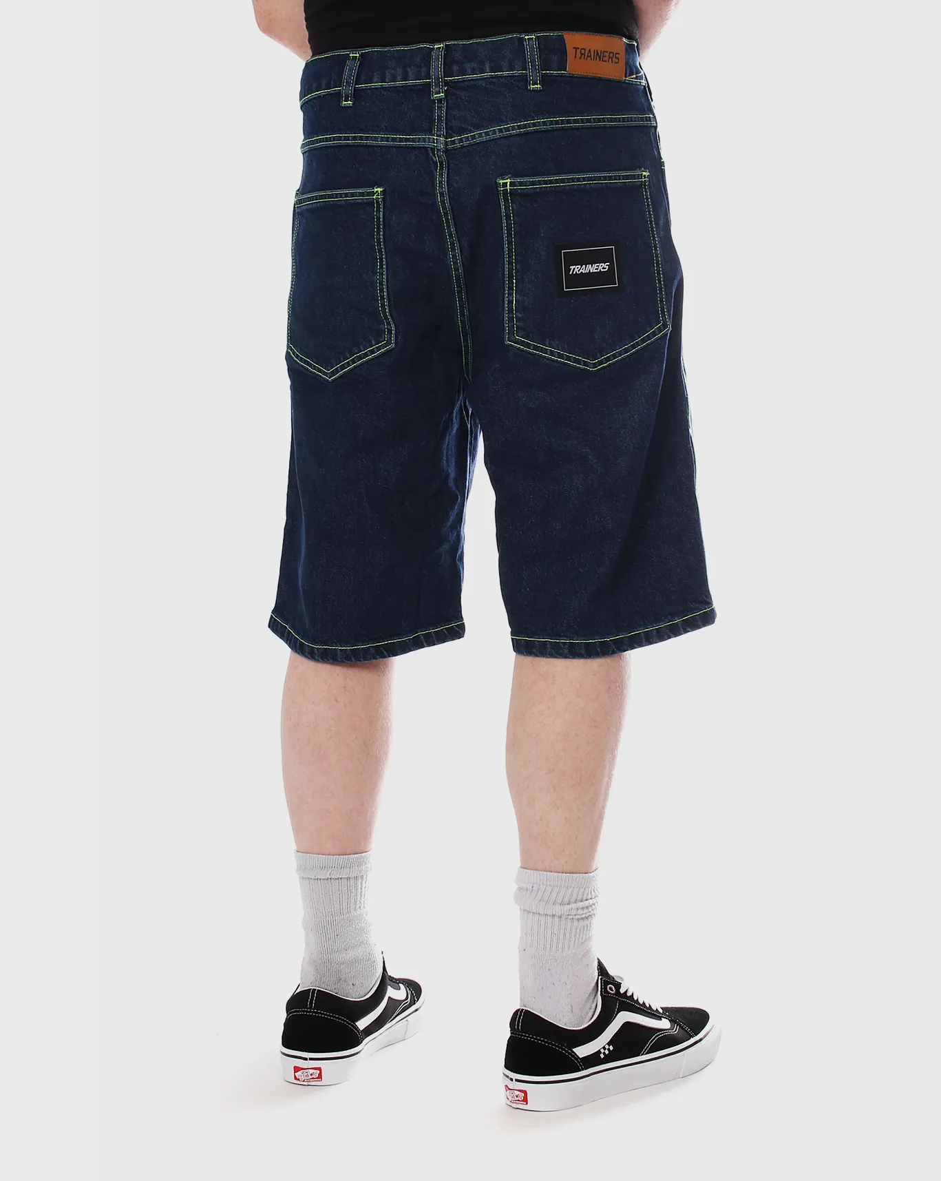 Trainers Baggy Denim Short - Indigo