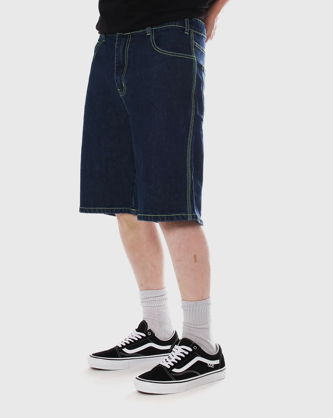 Trainers Baggy Denim Short - Indigo