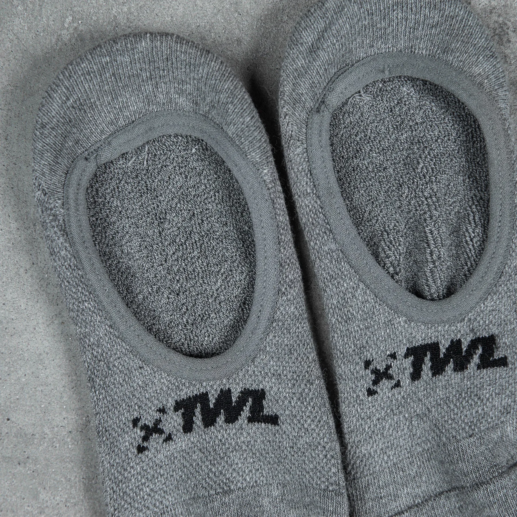 TWL - 3PK EVERYDAY INVISIBLE TRAINER LINER SOCKS - BLACK/WHITE/CHARCOAL MARL