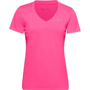 Under Armour Women's Tech T Shirt - Neon Pink