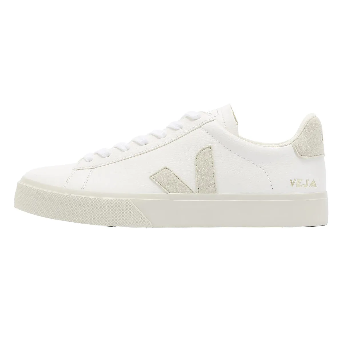 Veja Campo Womens White / Natural Trainers