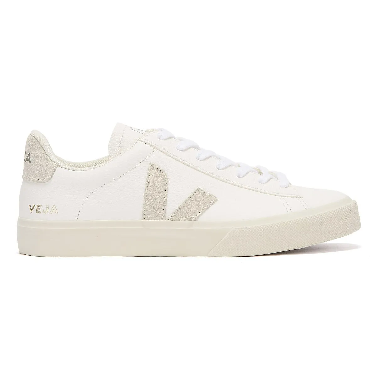 Veja Campo Womens White / Natural Trainers