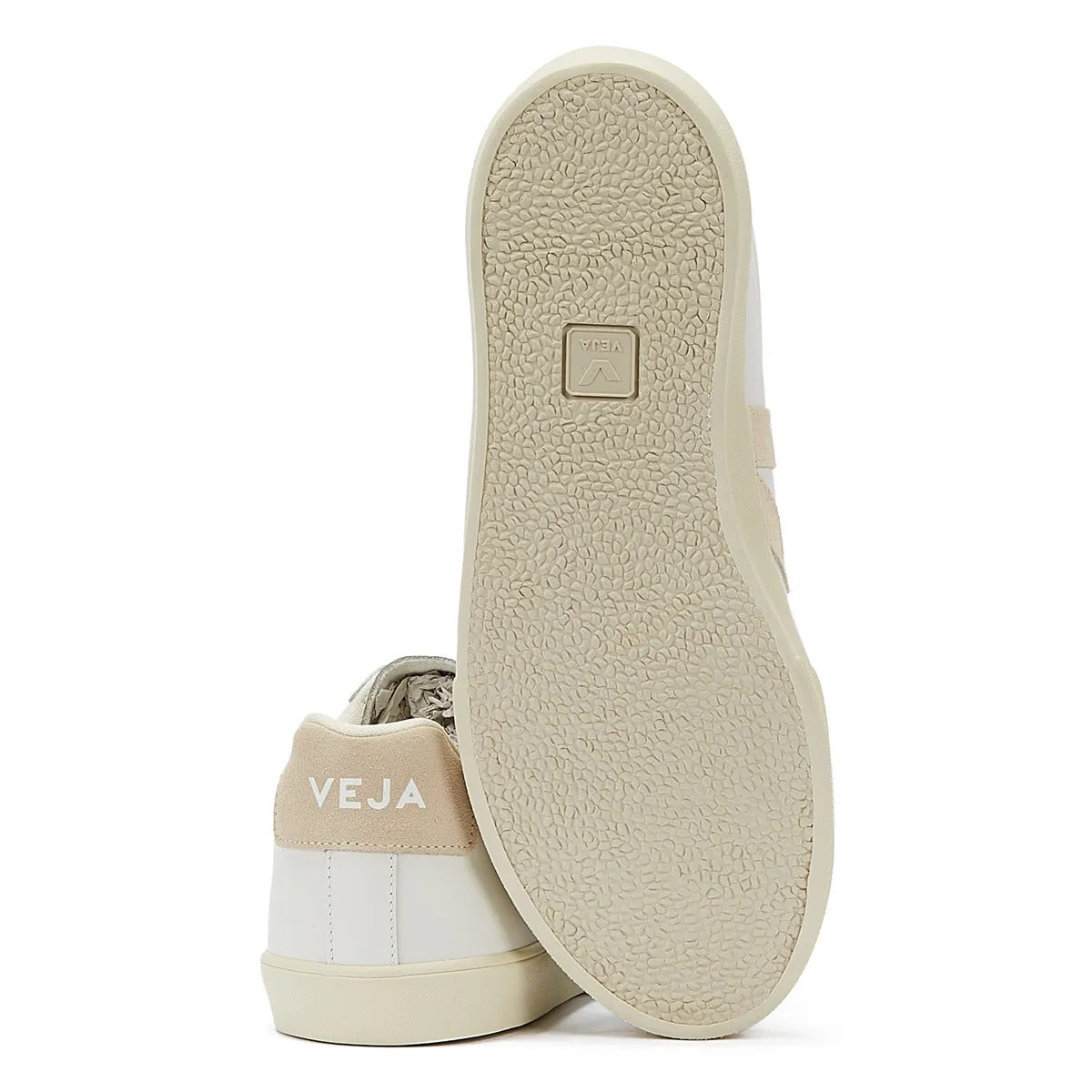 Veja Campo Womens White / Natural Trainers