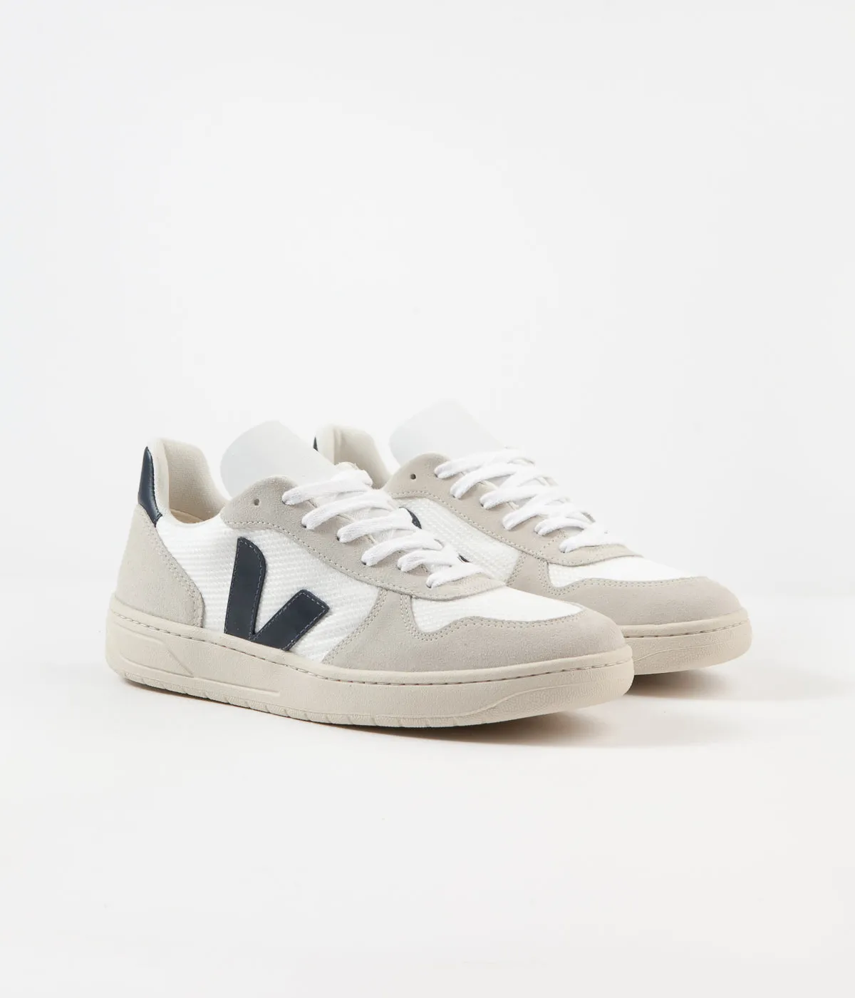 Veja V-10 B-Mesh Shoes - White / Nautico