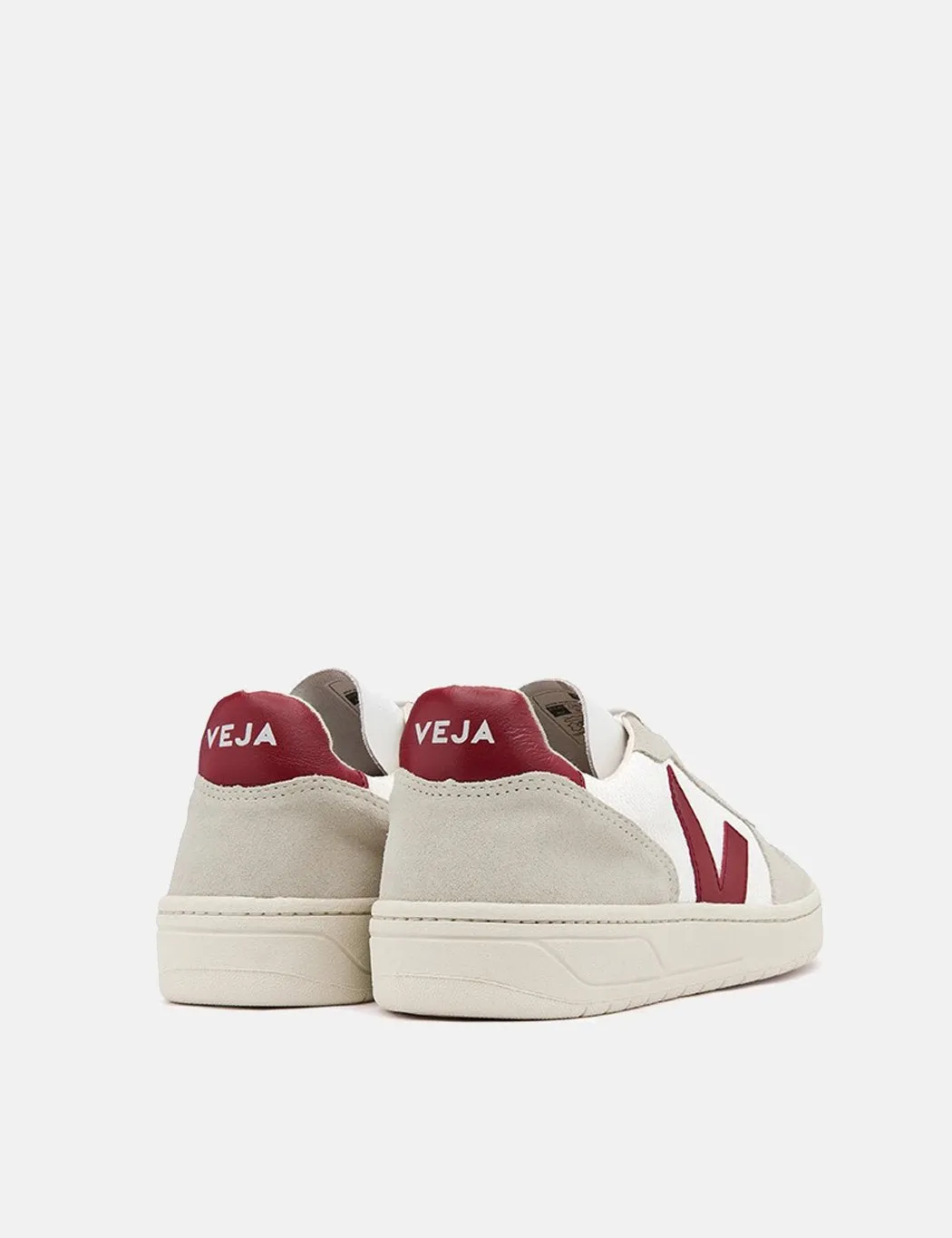 Veja V-10 B-Mesh Trainers - White/Marsala