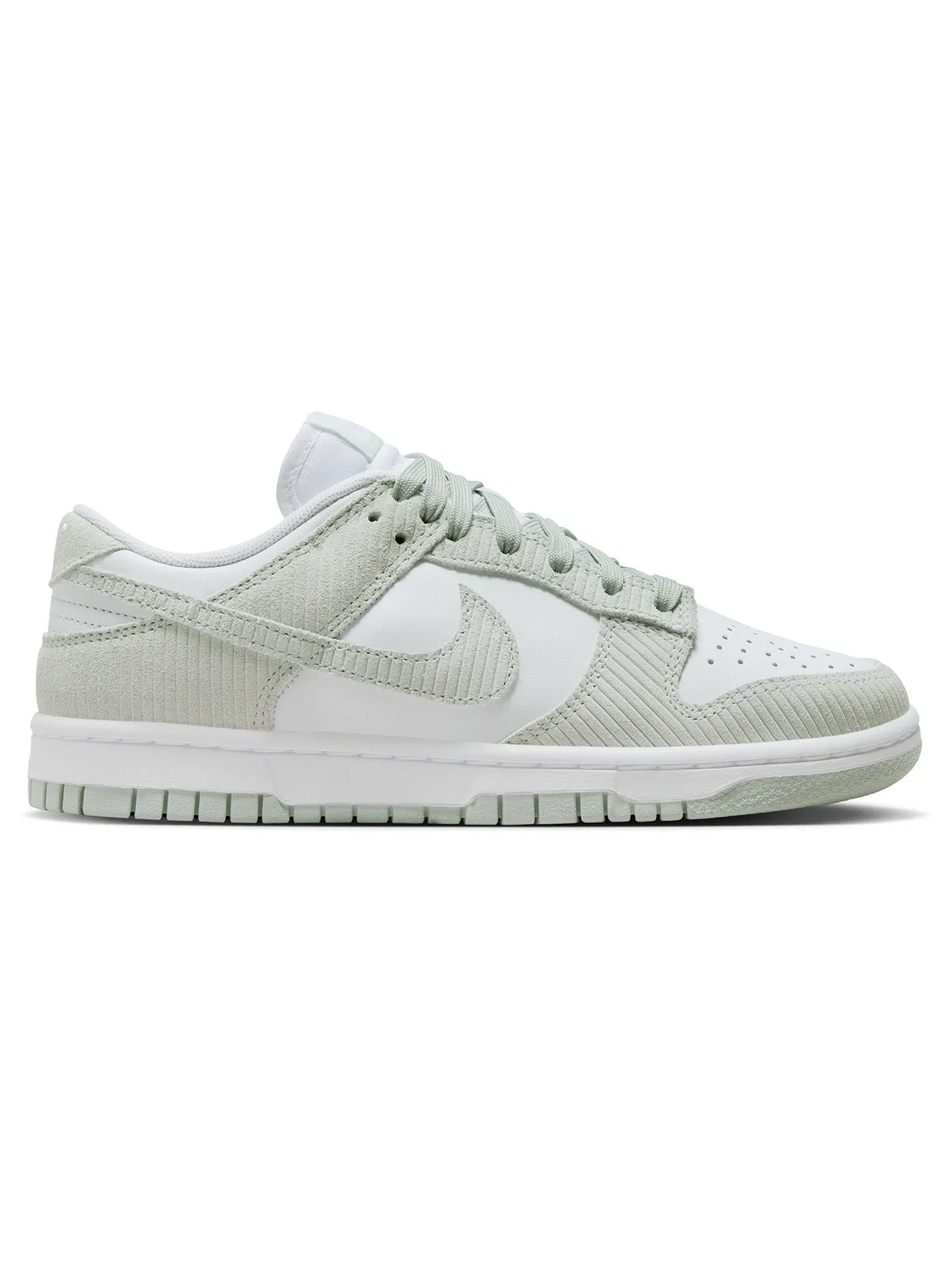 W NIKE DUNK LOW - WHITE/LIGHT SILVER