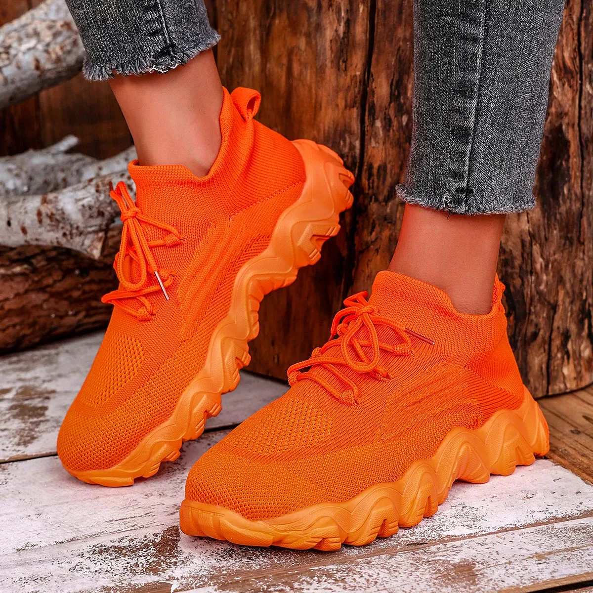 Women Sneakers Trendy Ladies Casual Sports Running Shoes Tennis Female Non-slip Breathable Trainers Athletic Shoes Sneakers