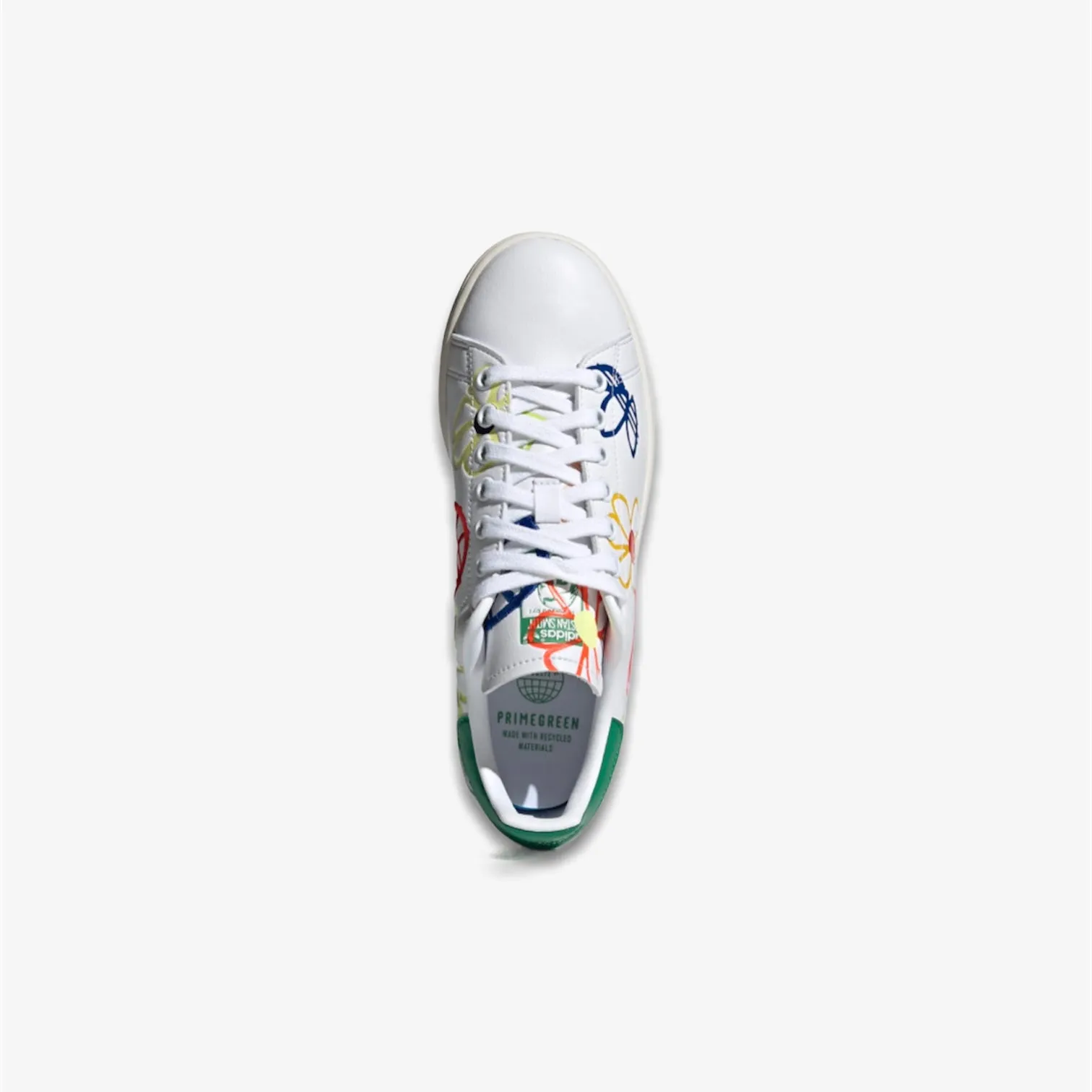 Women's Adidas Stan Smith FX5653 White Multicolor Floral