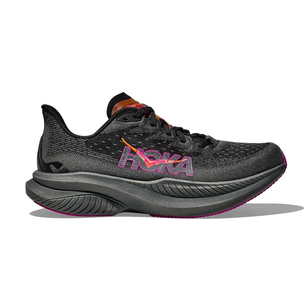 Women's Mach 6 Running Shoe - Black/Fuchsia - Regular (B)