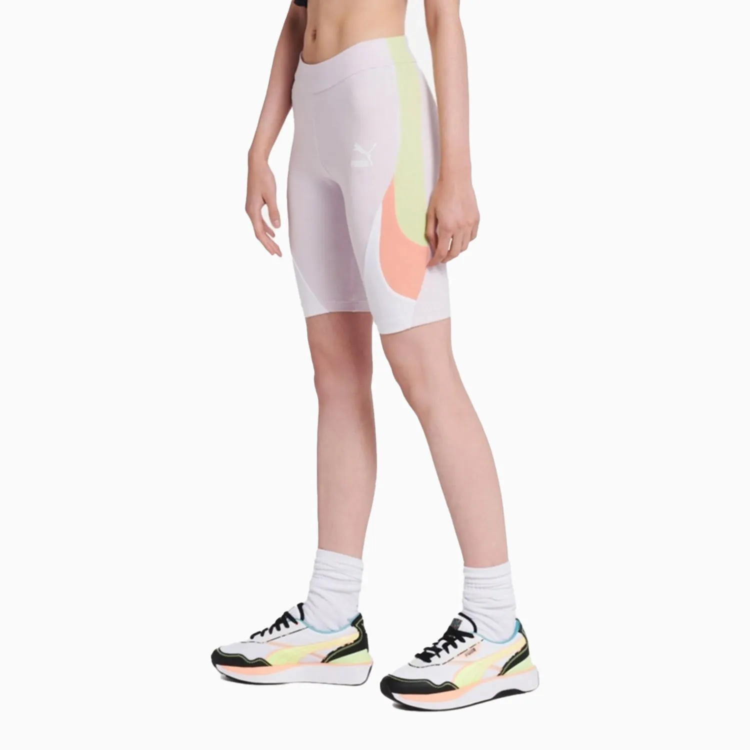 Women's Mismatch Bike Tight Shorts