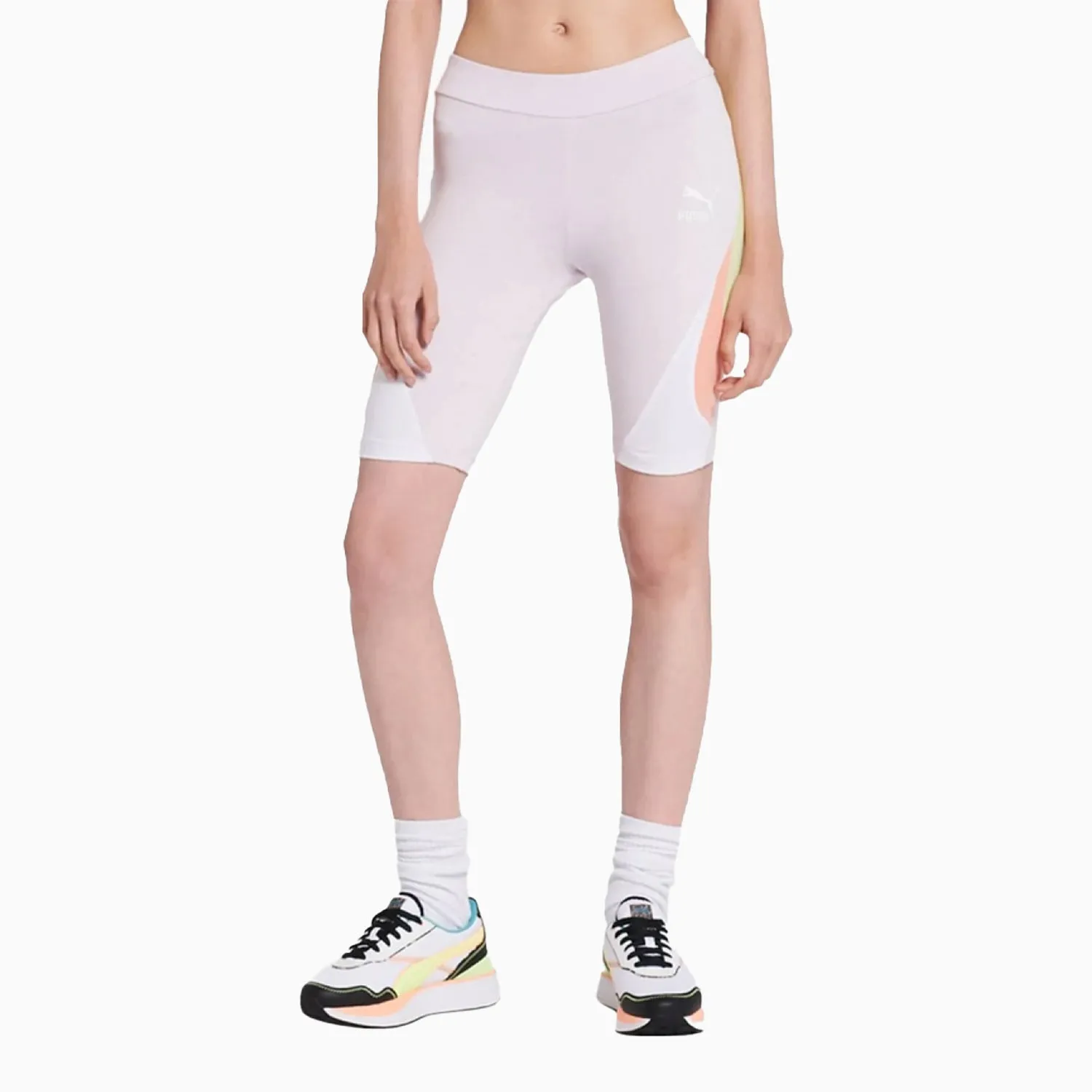 Women's Mismatch Bike Tight Shorts