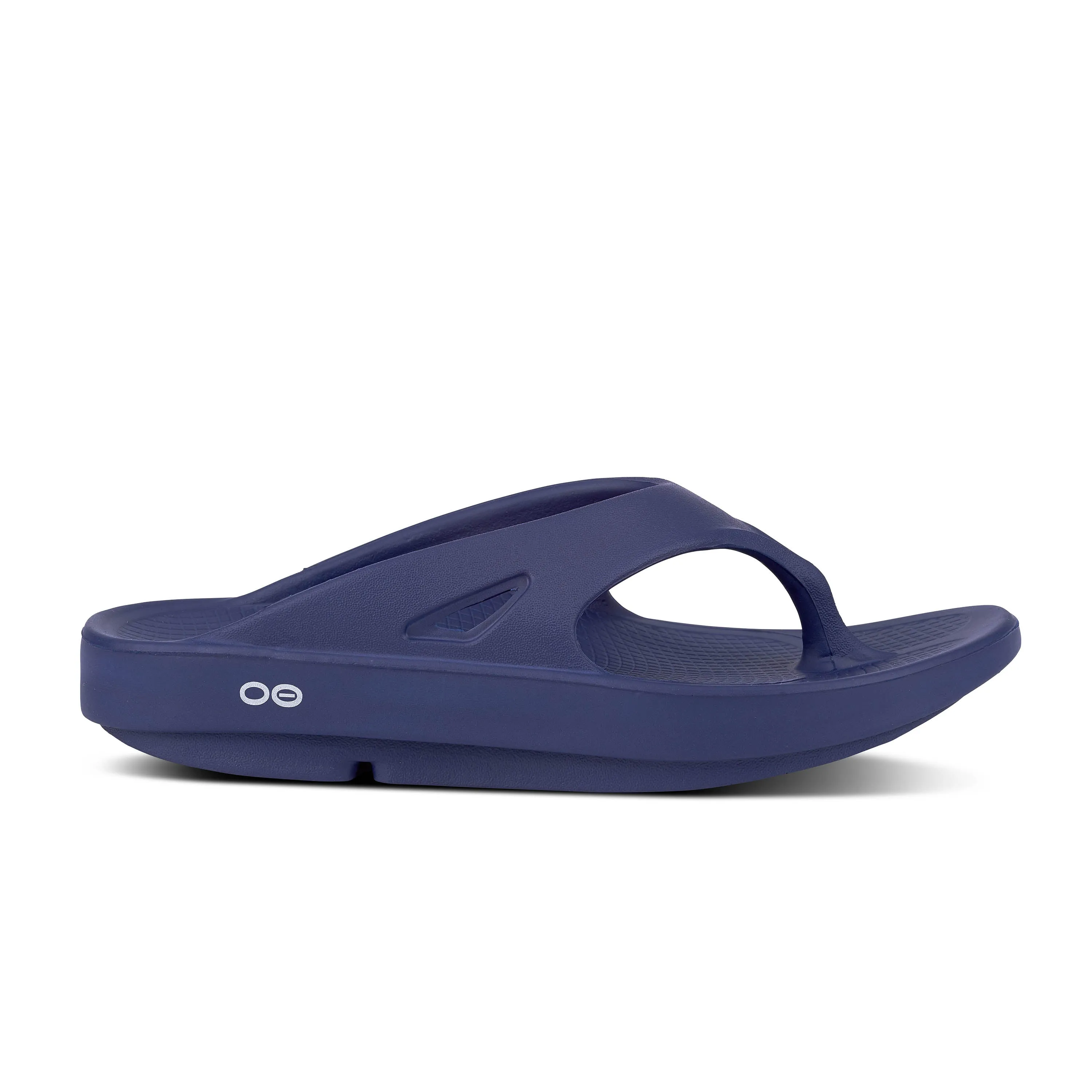 Women's Oofos OOriginal Thong Color: Navy