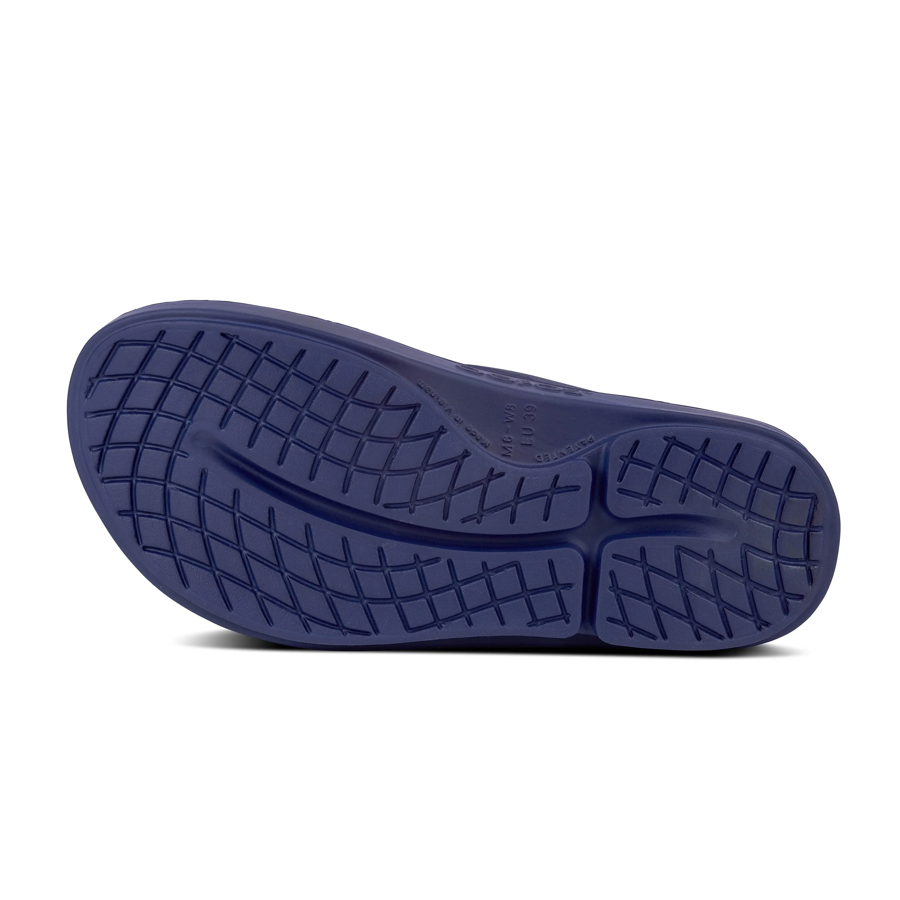 Women's Oofos OOriginal Thong Color: Navy