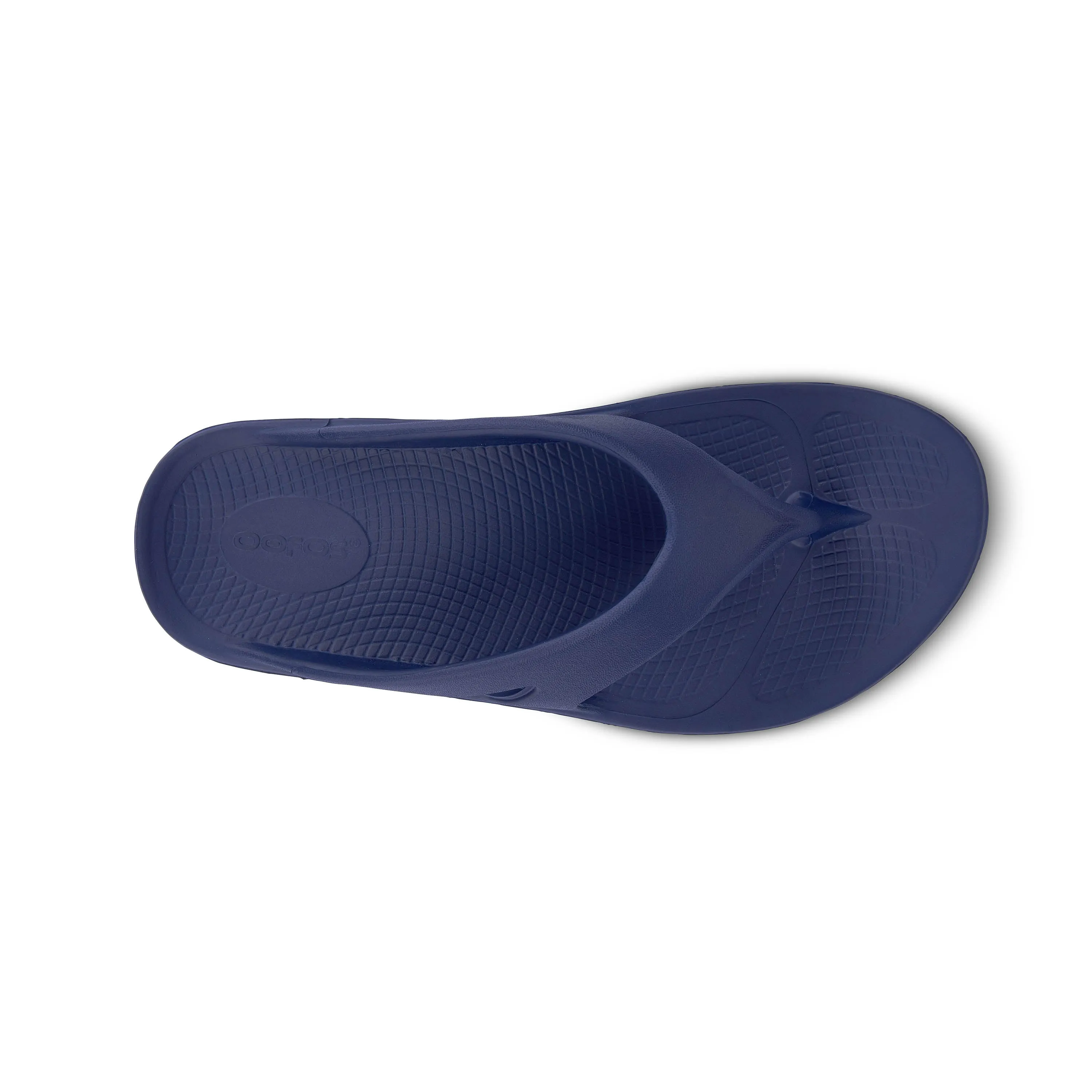 Women's Oofos OOriginal Thong Color: Navy