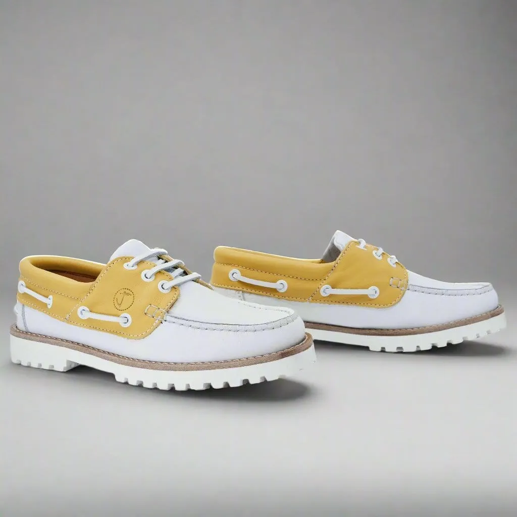 Women’s Premium Leather Boat Shoe | Handcrafted Comfort & Style