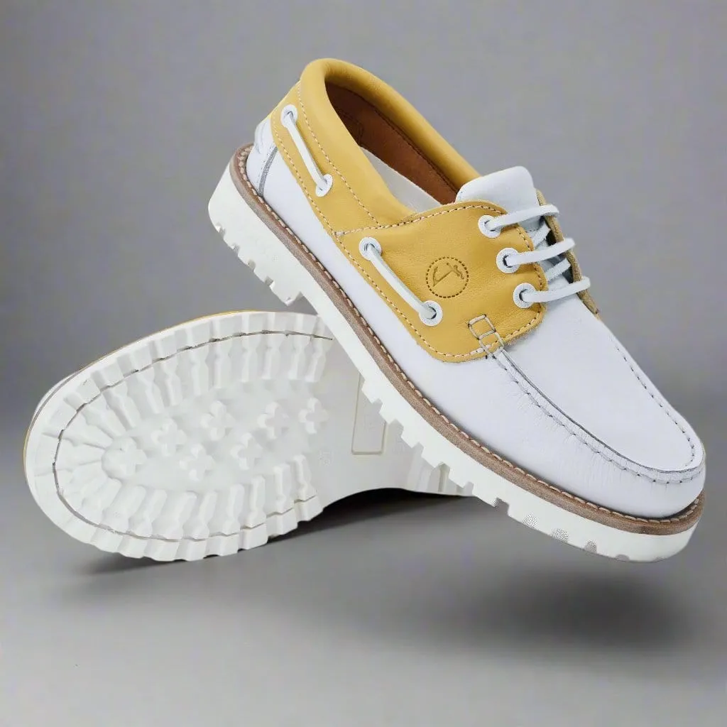 Women’s Premium Leather Boat Shoe | Handcrafted Comfort & Style