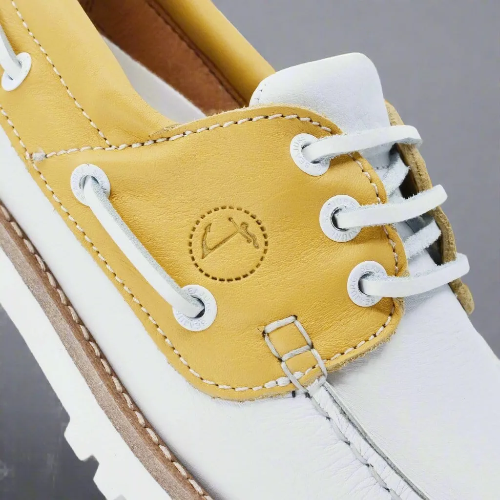 Women’s Premium Leather Boat Shoe | Handcrafted Comfort & Style