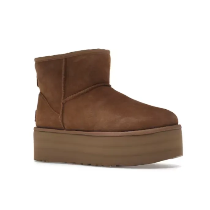 Women's UGG Classic Mini Platform Boot - Chestnut