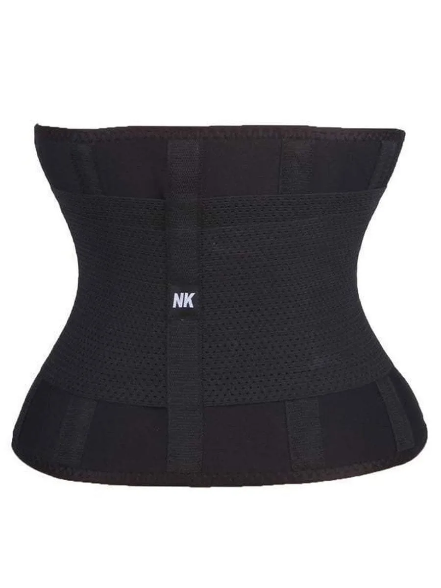 Workout Waist Trainer Belt Black