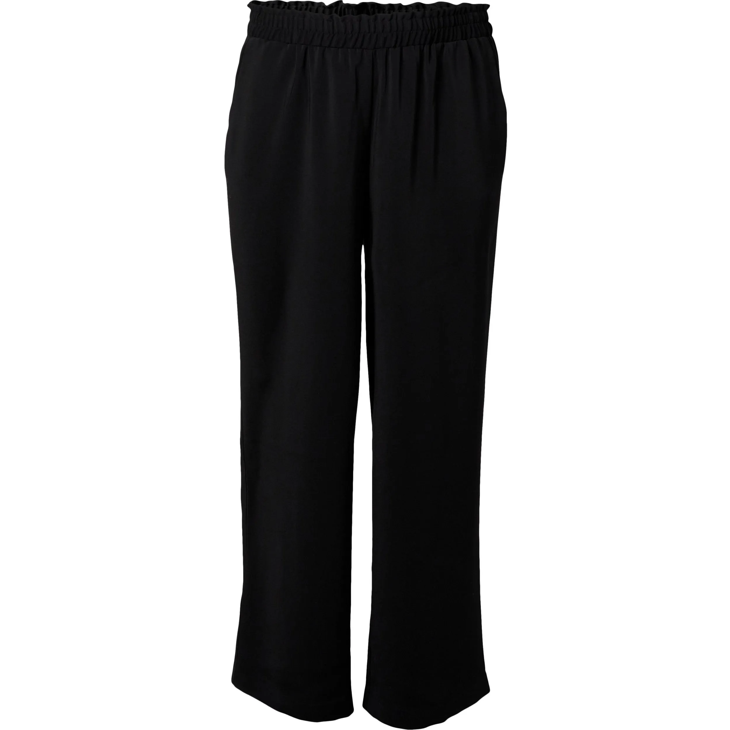 Zizzi Wide Leg Pant in Black